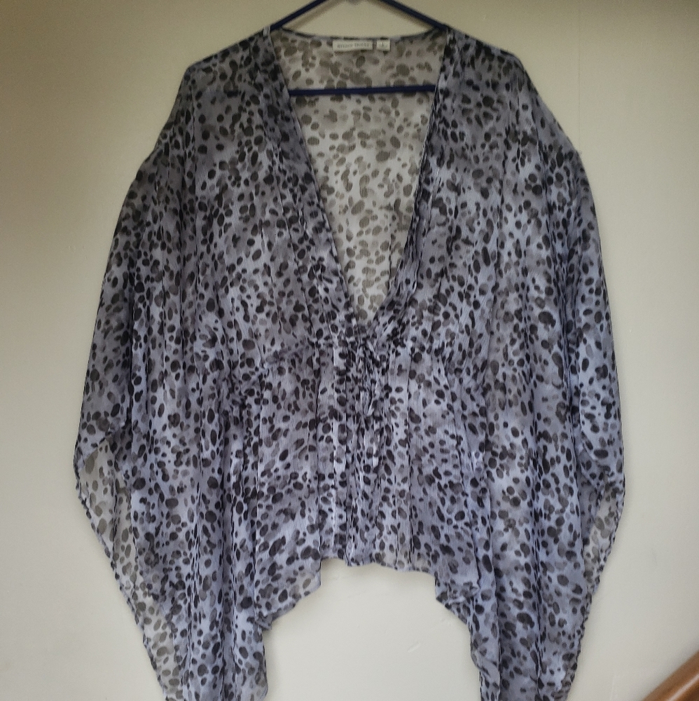 Women's Studio Works Large Kimono Style Blouse